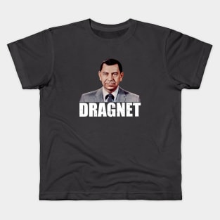 Dragnet - Joe Friday - 60s Cop Show Kids T-Shirt